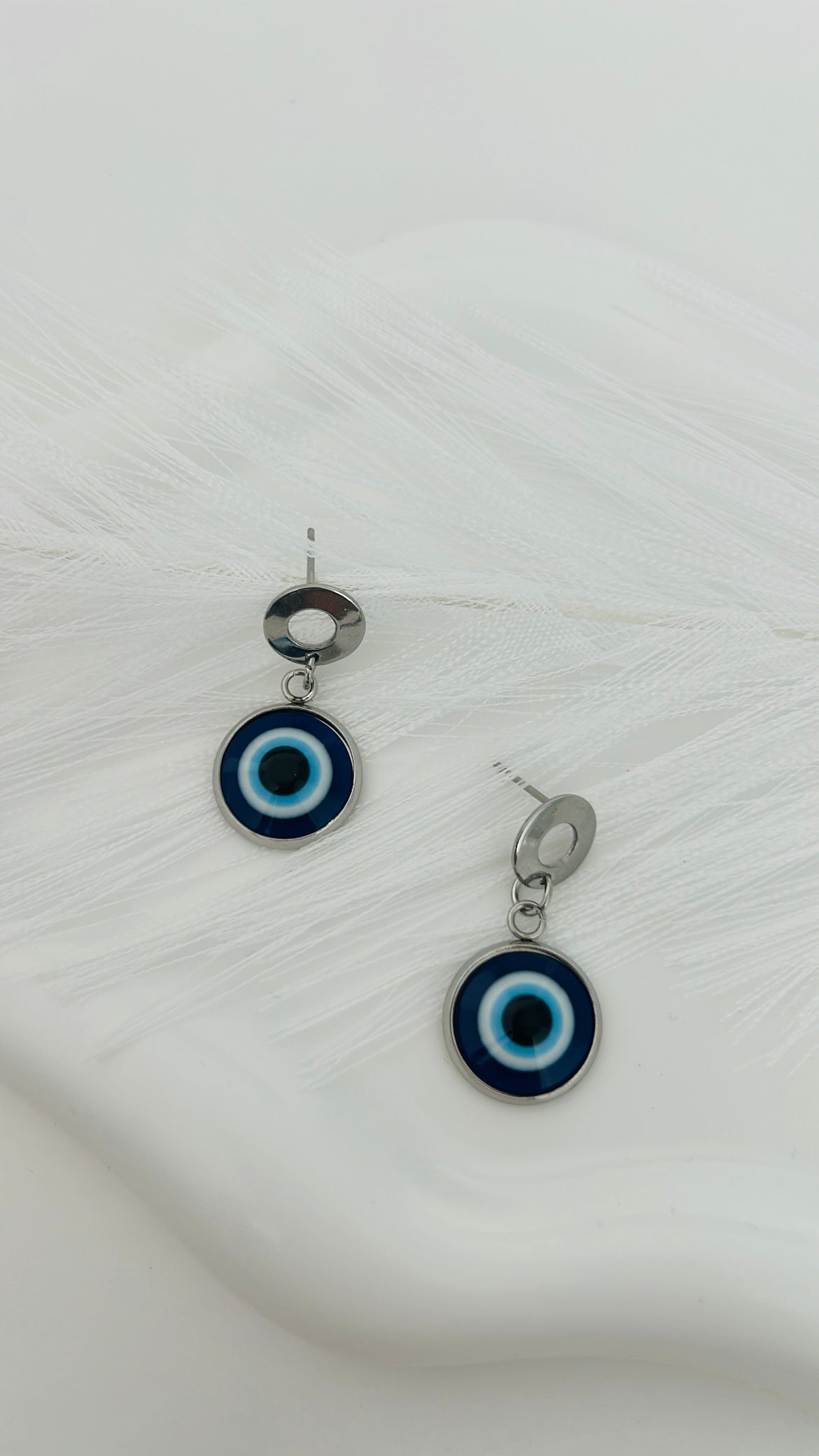 Aretes ojos turcos