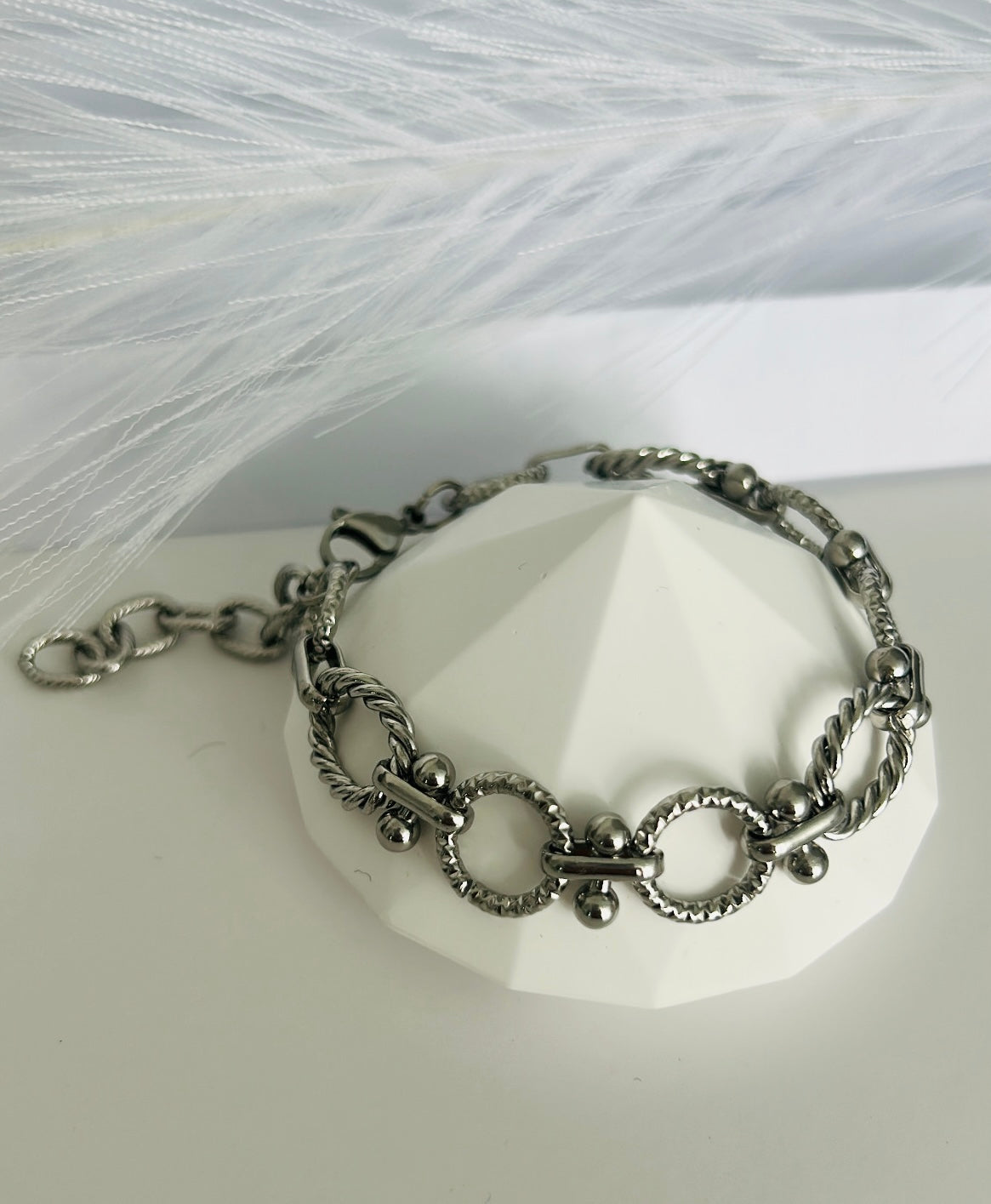 Pulsera círculos y Óvalos