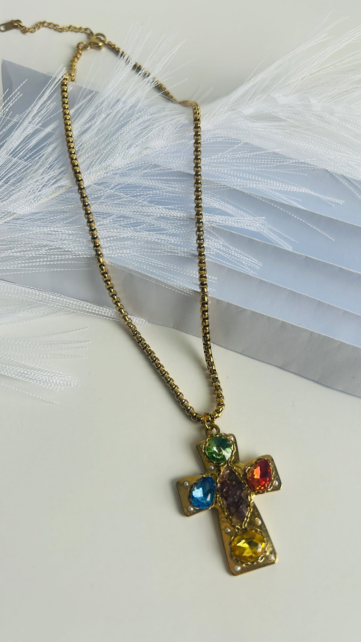 Collar Cruz Colores