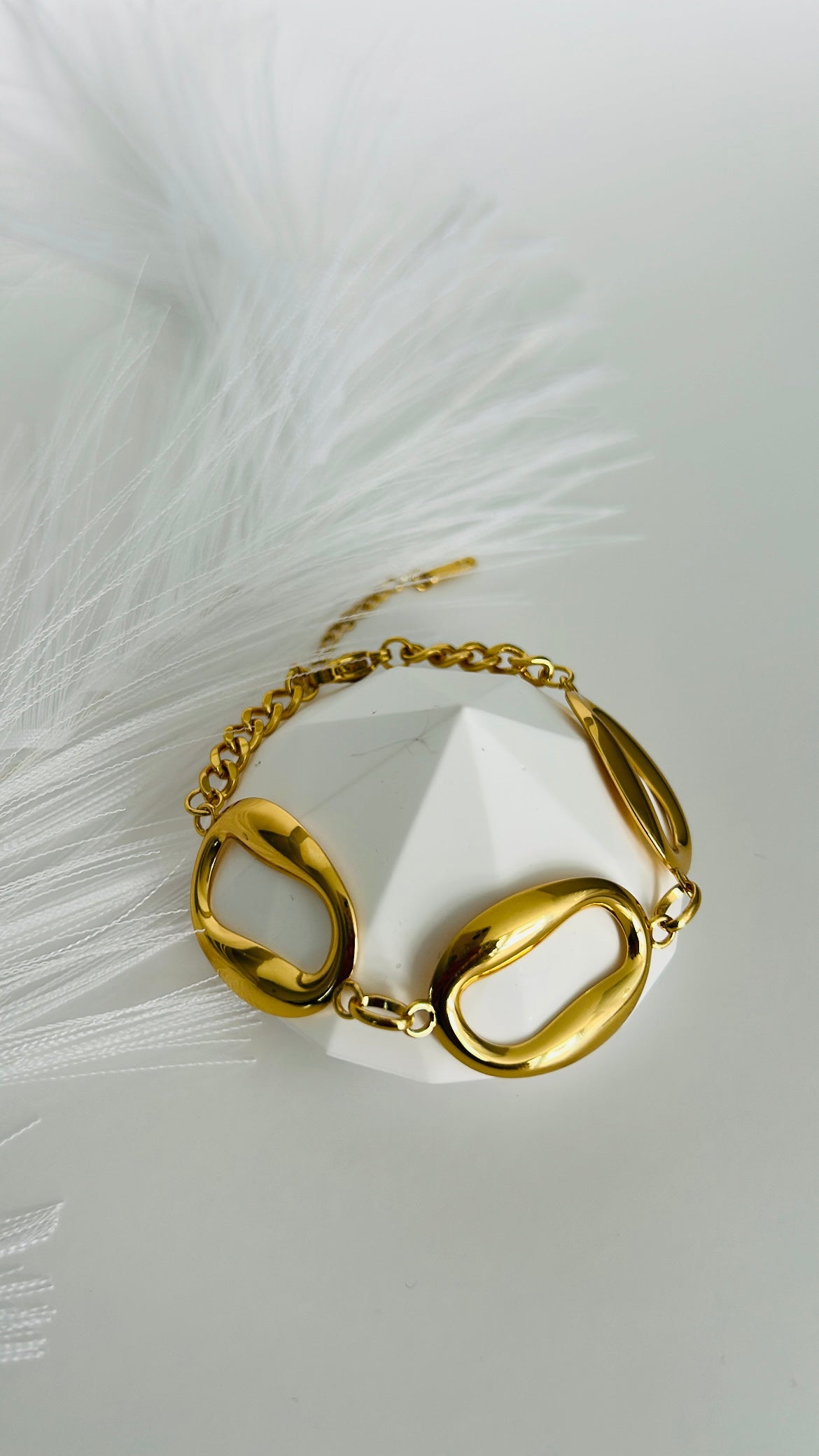 Pulsera óvalos