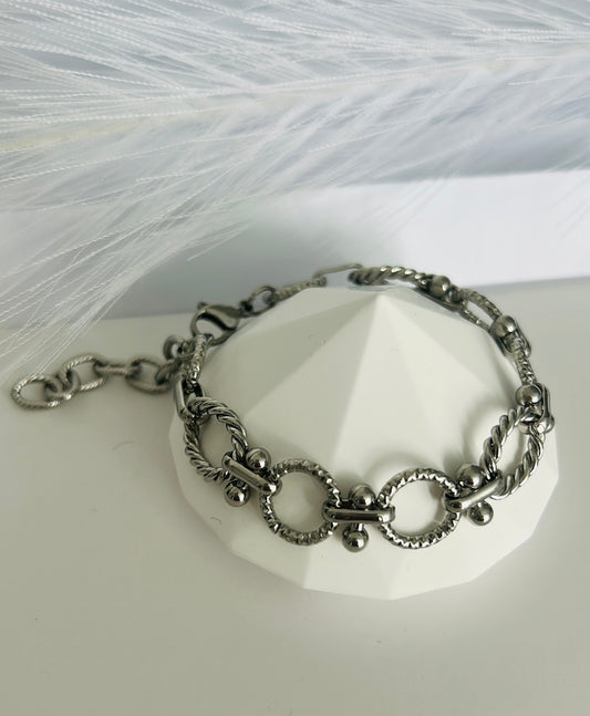 Pulsera círculos y Óvalos