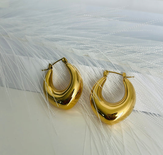 Aretes grandes y huecos
